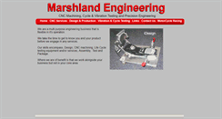Desktop Screenshot of marshland.co.nz